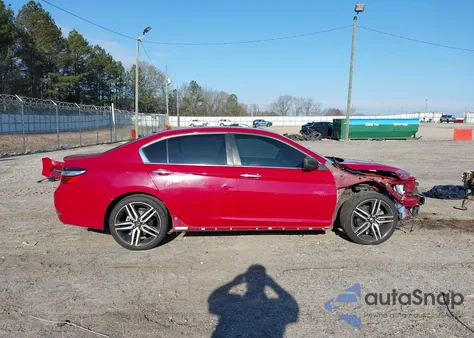 2017 Honda Accord Sport из США, поврежденный, VIN 1HGCR2F50HA047893